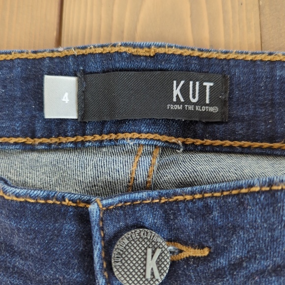 Kut From the Kloth Catherine Boyfriend Jeans SZ 4 - Picture 2 of 12
